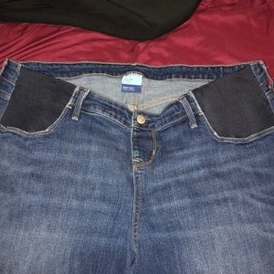 Old Navy Side Panel Bootcut Maternity Jeans